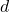 d\!