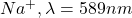 Rendered by QuickLaTeX.com Na^+, \lambda=589 nm