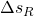\Delta s_{R}