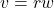 v=rw