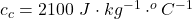 Rendered by QuickLaTeX.com c_c = 2100 \ J \cdot kg^{-1} \cdot ^oC^{-1}