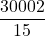 Rendered by QuickLaTeX.com \dfrac{30002}{15}