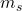 m_{s}