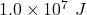 Rendered by QuickLaTeX.com 1.0\times10^{7}\ J