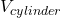 V_{cylinder}