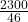 \frac{2300}{46}