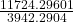 \frac{11724.29601}{3942.2904}