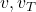 v,v_T