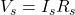 Rendered by QuickLaTeX.com V_s = I_s R_s