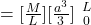 = [\frac{M}{L} ][\frac{a^3}{3} ]\left L} \atop {0}} \right.