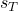 s_{T}