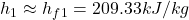 Rendered by QuickLaTeX.com h_1\approx h_f_1=209.33kJ/kg