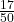  \frac{17}{50} 