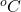 ^{o} C