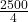 \frac{2500}{4}