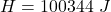 H  = 100344\ J