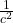 \frac{1}{c^2}