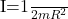 $I=\frac{1}{2}mR^2$