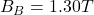 B_B=1.30 T