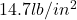 Rendered by QuickLaTeX.com 14.7lb/in^2