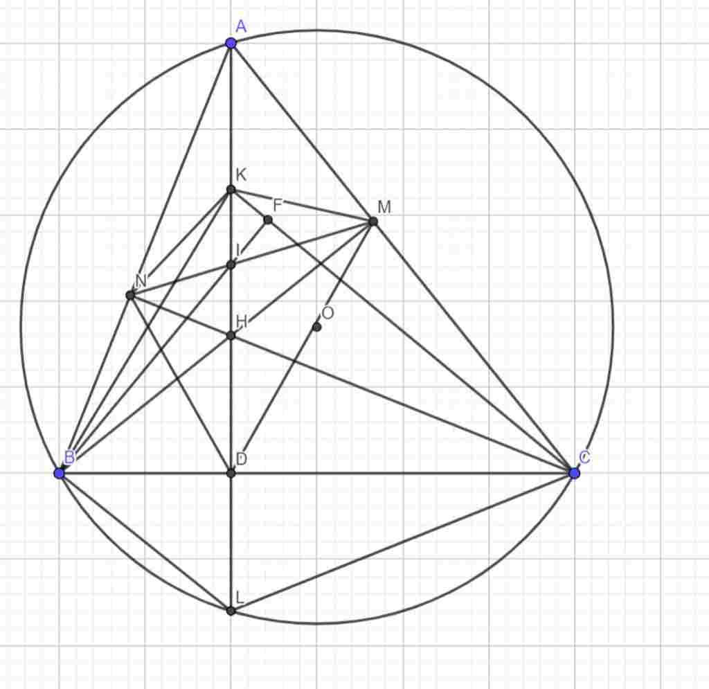 cho-abc-nhon-noi-tiep-o-r-cac-duong-cao-ad-bm-cn-cat-nhau-tai-h-goi-k-la-trung-diem-cua-ah-a-chu
