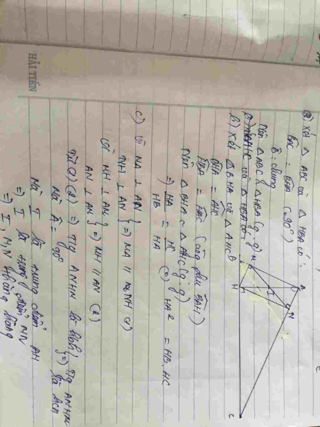 cho-tam-giac-abc-vuong-tai-a-ke-duong-cao-ah-chung-minh-a-tam-giac-abc-dong-dang-voi-tam-giac-hb