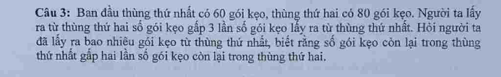 ban-dau-thung-thu-nhat-co-60-goi-keo-thung-thu-hai-co-80-goi-keo-nguoi-ta-lay-ra-tu-thung-thu-ha