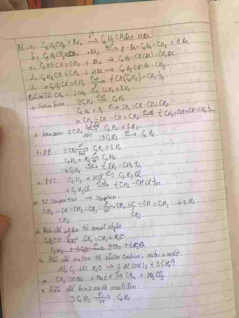 1-a-c6h5ch3-br2-t-do-c6h5ch3-br2-fe-t-c6h5ch-ch2-br2-c6h5ch-ch2-hbr-nc6h5ch-ch2-2-tu-ch4-dieu-ch