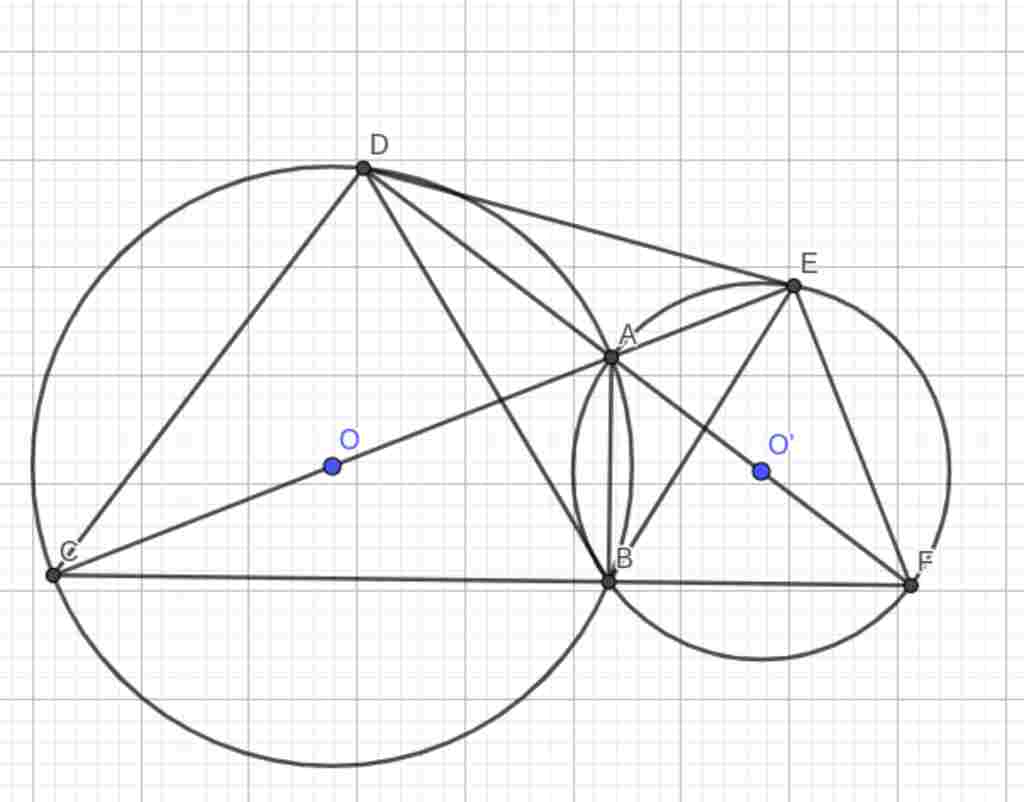 cho-2-duong-tron-0-va-o-cat-nhau-tai-hai-diem-a-va-b-cac-duong-thang-ao-ao-cat-duong-tron-o-lan