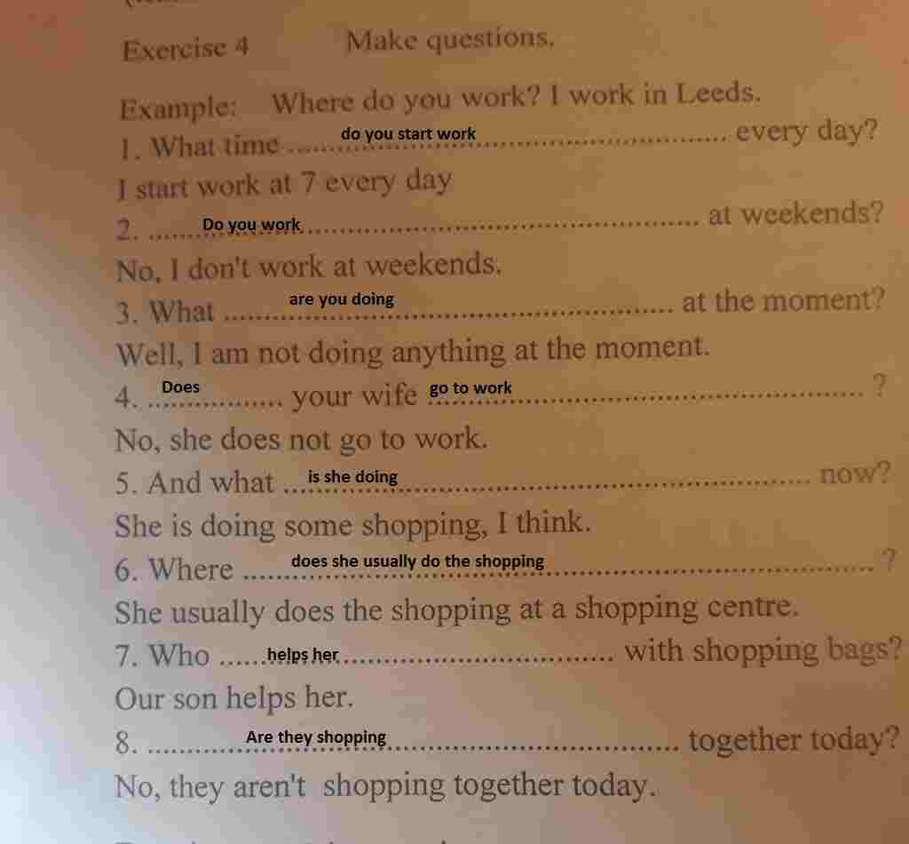 eercise-5-make-questions-eample-where-work-you-where-do-you-work-1-make-lunch-joyce-at-the-momen