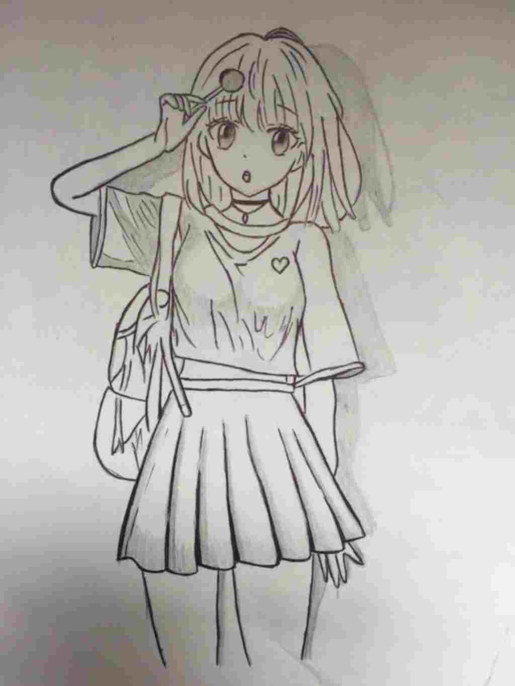ve-anime-mac-ao-ngan-nhe-minh-hoa-nguon-chi-bom-inh-dep-d