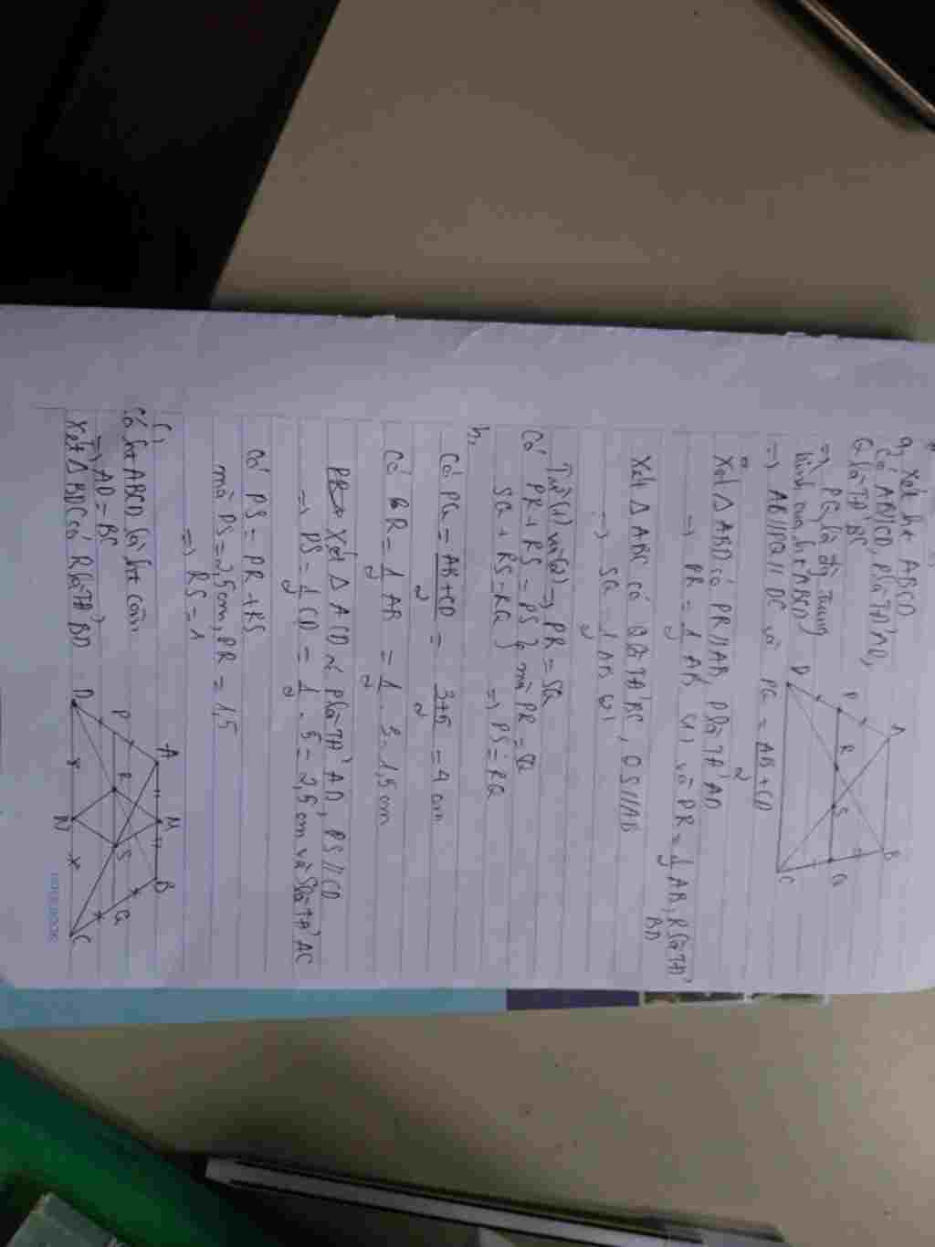 cho-hinh-thang-abcd-ab-cd-ab-cd-pq-lan-luot-la-trung-diem-cua-ad-va-bc-doan-pq-cat-bd-tai-r-cat